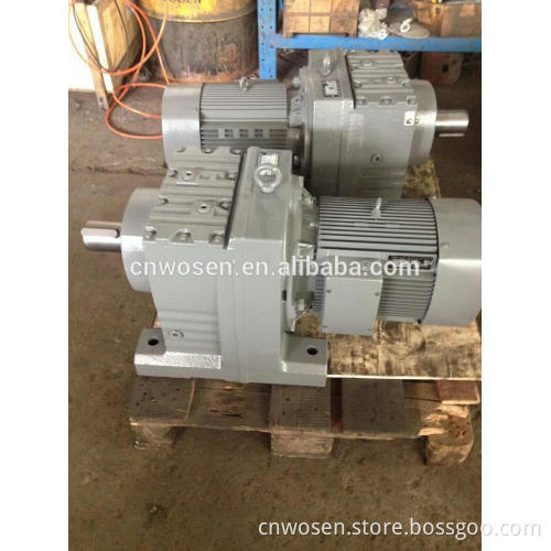 R Series Flank Helical worm gear reducer